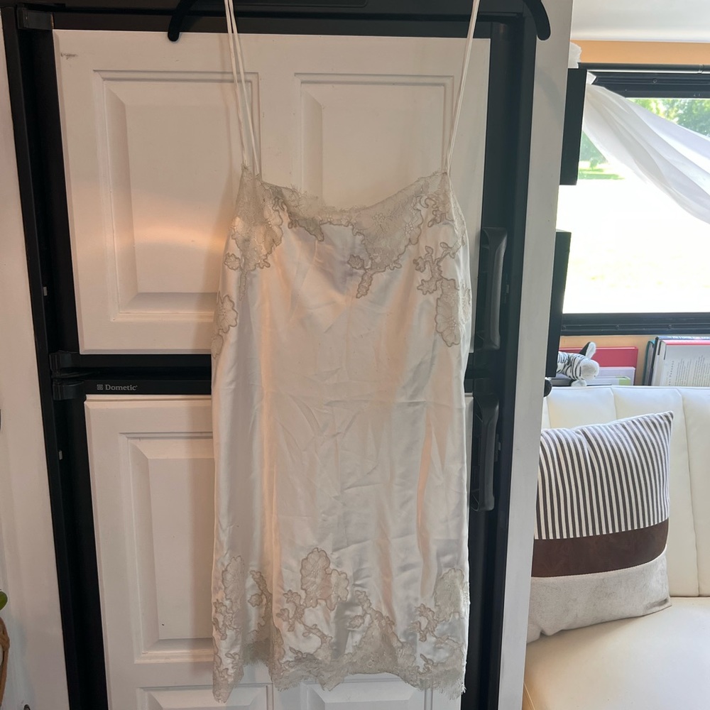 Victoria’s Secret Satin and Lace Slip sz L